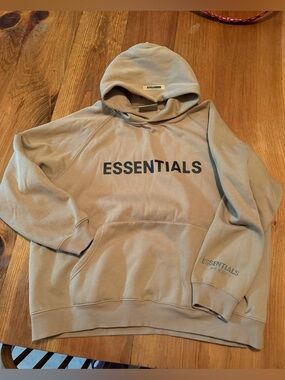 Essentials Fear of God hoodie hooded sweatshirt XL perfect condit smoke pet free